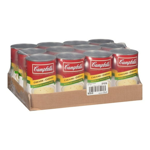 Campbell's Soupe Condensée à la Crème de Poulet 1,36 L/48oz (12 pack)