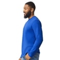 thumbnail image 5 of Gildan Softstyle Long Sleeve Tee for Men, Royal Crewneck T-Shirt, 4 Pack Shirts, S, 5 of 5