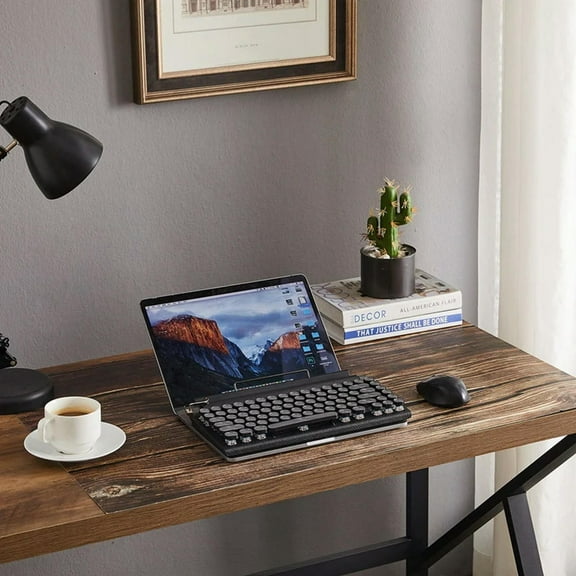 FOR Retro Typewriter Keyboard Keyboard USB Mechanical Punk Keycaps For Desktop PC/Laptop/Phone