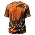 thumbnail image 3 of YNGKMEA Halloween Shirts for Men Novelty Graphic Tshirts Spooky Pumpkin Skeleton Costume Short Sleeve Crewneck Tops for Holiday Party Festive, 3 of 4