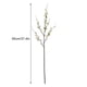 thumbnail image 3 of Rama de flor de durazno de 5 puntas simulada-blanco 95 cm ANGGREK Otros, 3 of 6