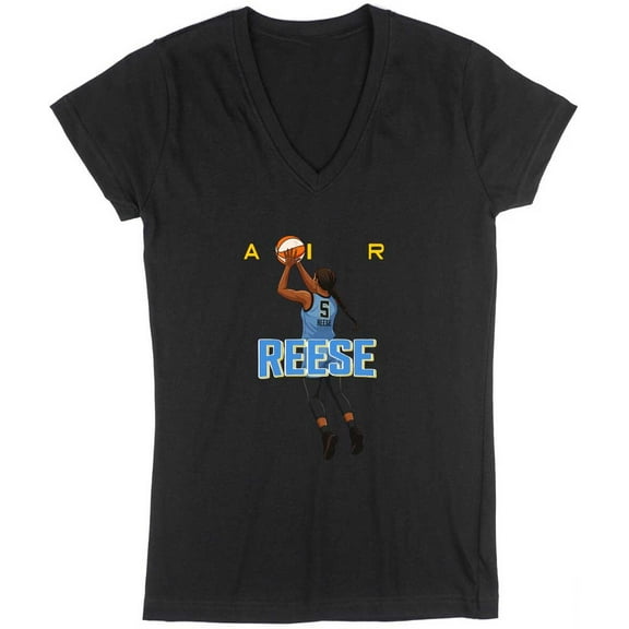 Angel Reese AIR Chicago LADIES V-NECK Shirt T-Shirt