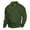 Army Green, variant on BADHUB Men's 1/4 Button Up Pullover Hoodies Jacquard Long Sleeve Sweatshirt Stand Collar Vintage Casual Hooded Elbow Patche Hoody Top on Clearance Dark Gray,M