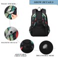 thumbnail image 4 of FORMRS Unisex School Backpack 17" Student Travel Bag with Laptop Compartment, Abstract Stripes, 4 of 7