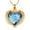 Blue, variant on Cremation Jewelry Angel Wing Heart Urn Pendant Necklaces for Women Crystal Birthstone Urns for Human Ashes Memorial Locket Keepsake Ashes Jewelry
