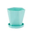 thumbnail image 1 of Jovati Balcony Plastic Planters Pots,4 Inch Flower Plant Nursery Pot with Drainage Holes and Tray,Plant Container Seed Starting Pots for Indoor Outdoor Garden House Office Decor, 1 of 7