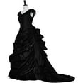 thumbnail image 3 of Victorian Gothic Ball Gown - Elegant Bustle Wedding Dress with Steampunk Ball Gowns, 3 of 7