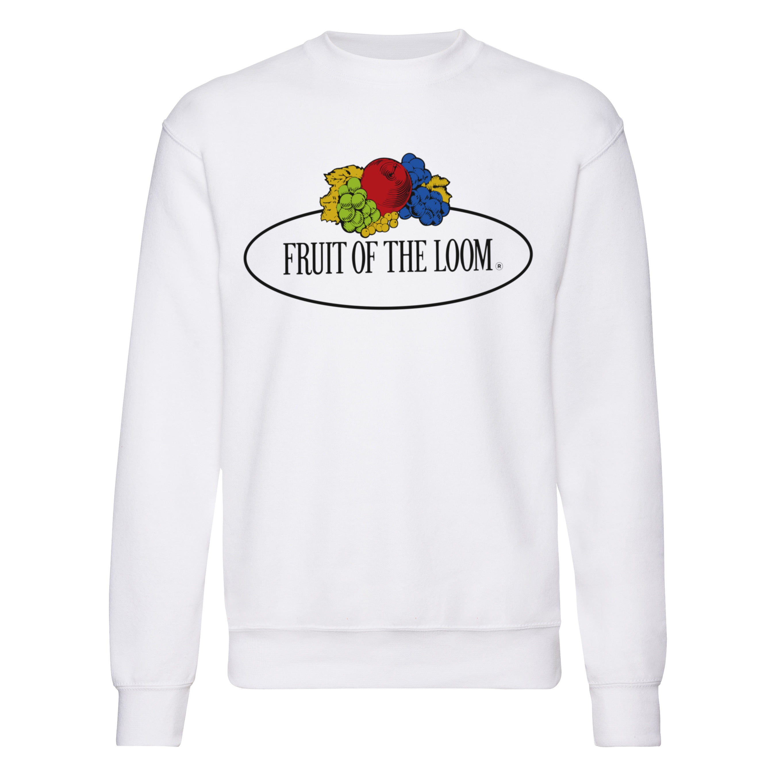 Fruit of the Loom Mens Vintage Big Logo Set-in Sweatshirt