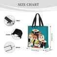 thumbnail image 5 of Sigee I Love Sushi Print Large Capacity Zippered Tote Bag - Durable, Stylish and Versatile for Everyday Use, 5 of 9
