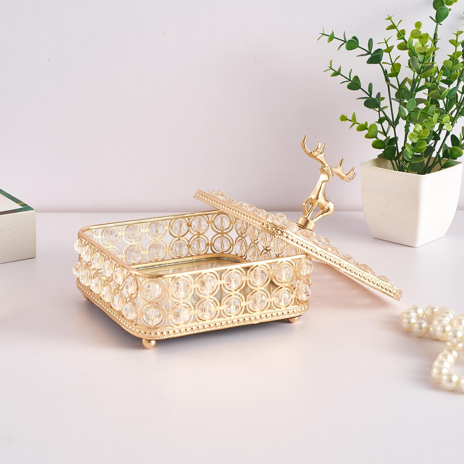 2 Pieces Multipurpose Jewelry Storage Cases For Bedroom