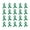 Green, variant on Alloy Charity Ribbon Pins Pack of 20 Piece Accessories User Friendly Design Funeral Memorial Brooch