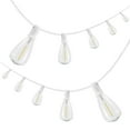 thumbnail image 3 of JONATHAN Y 10-Light Indoor/Outdoor 10 ft. Rustic Industrial ST38 Clear Bulb String Lights, White - LED, 3 of 6