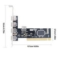thumbnail image 5 of SIEYIO 480Mbps PCI to USB 2.0 5 Port Adapter Expansion Card High Speed USB PCI Controller Cards for Desktop Accessories, 5 of 8