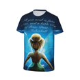 thumbnail image 5 of Kids 3D Graphic Tinker Bell T-Shirts, Novelty Shirts Crewneck Short Sleeve Tees for Youth Boys Girls, 5 of 8