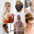 thumbnail image 5 of ZYNERY 320 Pcs Bobby Pins & Hair Bands Set Including 100 Bobby Pins, 100 U Shape Hair Pins, 120 Pcs Hair Bands and 3 Hair Combs with Storage Box for Women/Girls, 5 of 7
