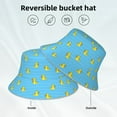 thumbnail image 6 of Balery Duck Swimming Sun Hats for Men Women Bucket Hat UPF 50+ Buckey Hat Boonie Hat Foldable UV Protection Hiking Beach Fishing Summer, 6 of 9