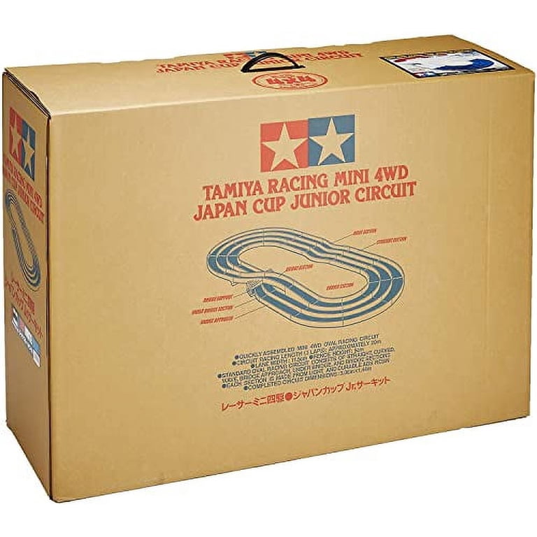 Tamiya TAM94892 JR Mini 4WD Japan Cup Circuit - Red, White & Blue