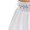 White, variant on Yartina Women's Lyrical Dance Outfit Contemporary Dancewear Long Sleeve Crop Tops with Mesh Tulle Pants Black L