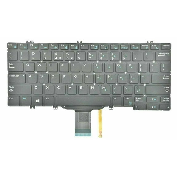 New Genuine Dell Latitude 5280 5289 5290 Backlit Keyboard 346TJ 0346TJ