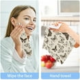 thumbnail image 7 of Coolnut Vintage Butterfly Washcloths Towels, Highly Absorbent and Soft Cotton Face Cloths, 6 Pack Quick Dry Wash Cloths - 12 X 12 Inches Washcloth Gift, 7 of 7