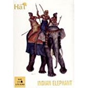 Indian Elephant 2 w/3 Riders 1/72 Hat