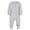 Grey, variant on sertiohcv Baby Bodysuits for Boys or Girls Newborn Infant Baby Cotton Rompers Footless Pajamas Zipper Long Sleeve Sleeper Jumpsuit White Size for 24