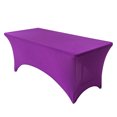 thumbnail image 1 of 4FT6FT  elastic table cover cocktail table cover conference wedding banquet rectangular table cover elastic tablecloth, 1 of 7