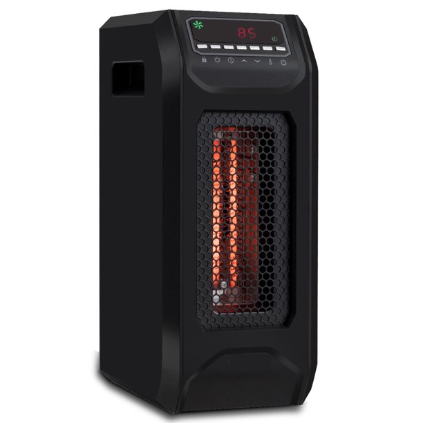 Giantex 1500W Vertical Electric Space Heater Room Radiant w/ Timer
