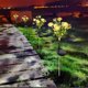 thumbnail image 5 of Luces de flores solares blancas, decorativas al aire libre, led para jardín, encendido/apagado automático, brillo de hasta 8 horas, simulación de energía solar, 5 of 7