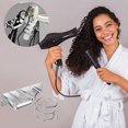thumbnail image 4 of 4Pcs Multi-Functional Wall Mounted Hair Dryer Holder,Blow Dryer Rack Holder,Bathroom Bedroom Hair Styling Beauty Care Tools Organizer Storage Basket for Flat Iron,Curling Wand,Hair Straightener, 4 of 5