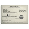 MTI Industries 61252 Safe-T-Alert 62 Serie Carbon Monoxide Alarm, White