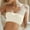 White, variant on FAHXNVB Smooth Strapless Bras for Women Non-Slip Wireless Seamless Bandeau Bra Comfy Light Padded Push Up Invisible Tube Top Bra