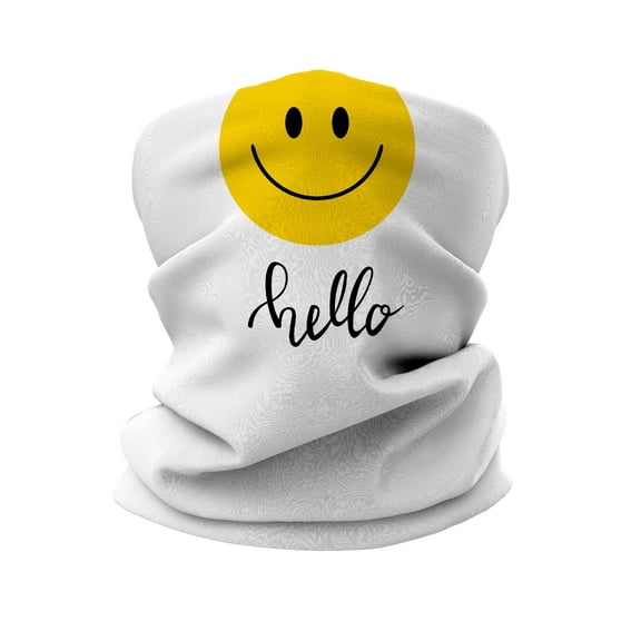 OoohYeah Seamless Face Cover Mask Bandanas, Happy Days, Neck Gaiter Scarf Headwear Tube for Dust