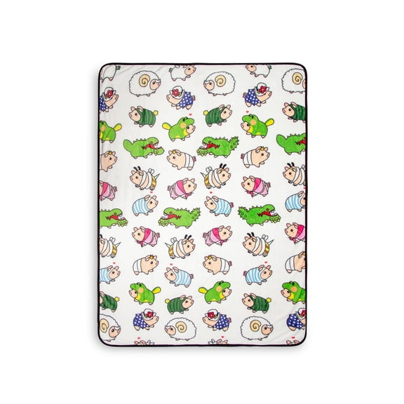 Monster Hunter Poogie Fleece Throw Blanket | 45 x 60 Inches