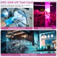 thumbnail image 3 of 5pcs Tarjetas de prueba UVC-UVA Herramientas de identificación de luz UVC Tarjetas indicadoras, 3 of 7