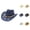 Navy, variant on Sun Hats for Women UV Protection – Straw Hat with Adjustable Chin Strap, Foldable Wide Brim Beach Hat for Summer Travel, Pool, Gardening, and Outdoor Fun