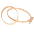 thumbnail image 1 of Embroidery Hoop Frame Vertical Oval Wide Wooden Craft Desktop DIY CrossStitch Supplies, 1 of 14