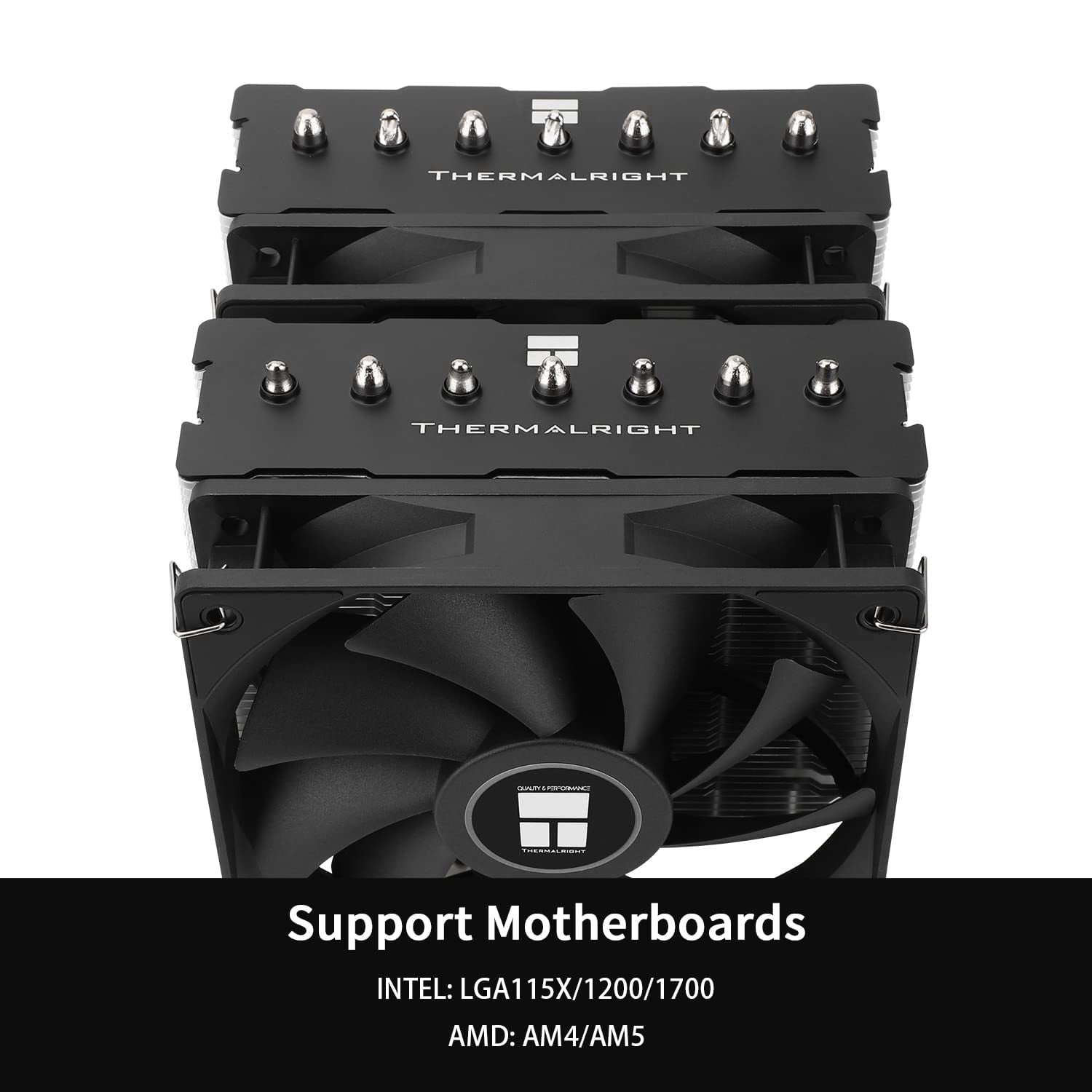 THERMALRIGHT PHANTOM CPU Air Cooler Dual 120mm PWM Fans 7 Heat Pipes
