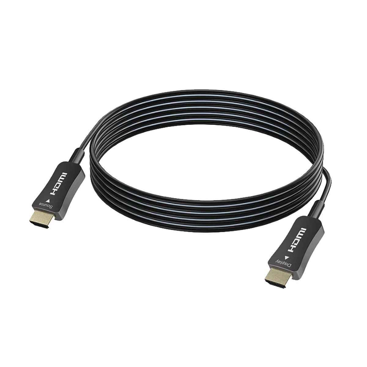 DVDO 100' 4K HDMI 2.0 Active Optical Fiber Cable, Black