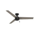 thumbnail image 3 of Ventilador de techo Hunter 59264 Cassius Matte Black 52, 3 of 6