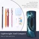 thumbnail image 3 of Disketp Undersea Shark Estuche Organizador de Lápices de Cuero, Estuche de Oficina con Cremallera para Bolígrafo y Lápiz, 3 of 6