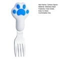 thumbnail image 4 of YAOMOBB Cartoon Spoon Cute Cartoon Spoon Easy to Clean Mini Spoon with Paw Design for Daily Use, 4 of 6