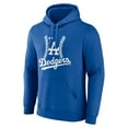 thumbnail image 2 of Men's Will Smith Royal Los Angeles Dodgers Fastball Player Name & Number Pullover Hoodie, 2 of 3