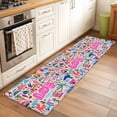 thumbnail image 2 of 2'x6' Rug Runners for Hallways Kitchen, Colorful Abstract Non Slip Entryway Beside Floor Carpet Runner, Oil Painting Modern Artwork Washable Laundry Room Bedroom Throw Rugs Mat for Family Pet, 2 of 8