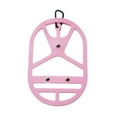 thumbnail image 2 of Cesta con Clip para calzado, soporte para zapatos para mochila, estante, cubierta de silicona para zapatos que ahorra espacio para actividades al aire Rosa, 2 of 8