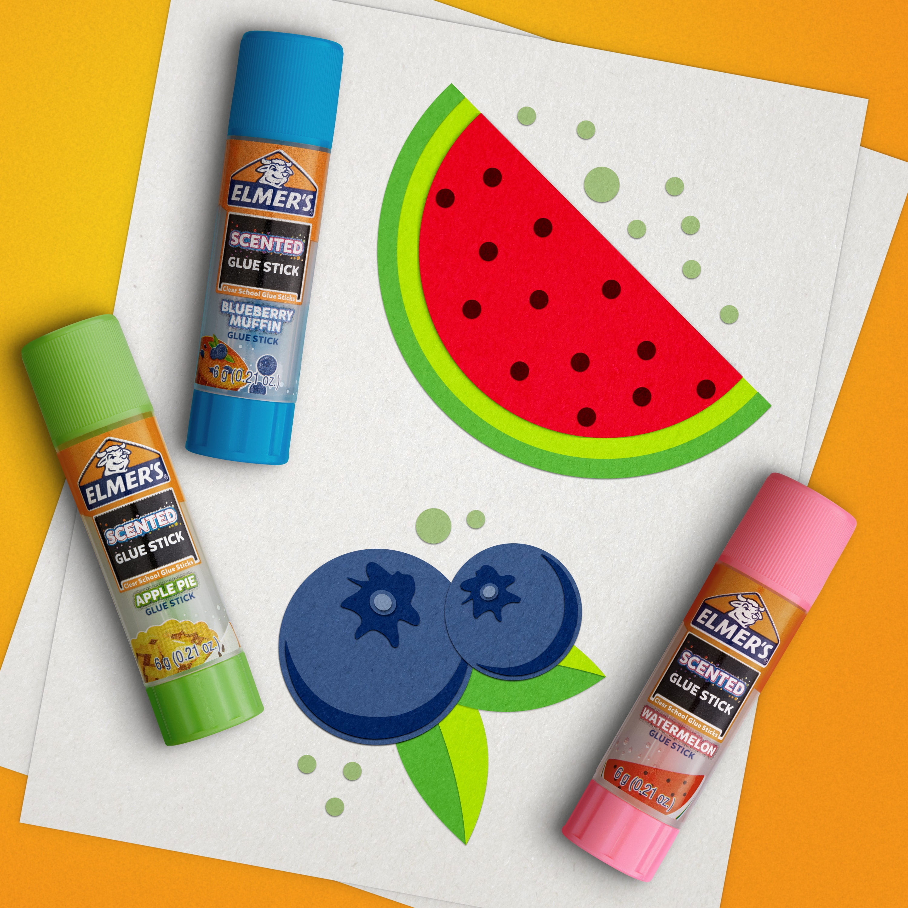 Elmer's on Instagram: Spring scents are in the air with these scented glue  sticks 🍉 Which scent is your favorite? 👇