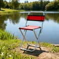 thumbnail image 4 of LSLJS Camping Chairs & Folding Chair - Telescopic Portable & Lightweight Non-Slip for Hiking Fishing Hunting Travel Indoor Outdoor, 4 of 6
