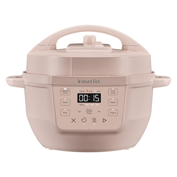 Instant Pot RIO Mini olla 7 en 1 de 4 cuartos de galón, olla de presión, cocción lenta, saltear, vapor, máquina de arroz, yogur y calentador, agua de rosa, 4 cuartos de galón