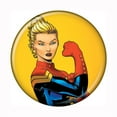thumbnail image 1 of Captain Marvel 2 Bouton, 1 of 2