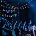 thumbnail image 2 of Moluckfu Guirnalda De Banderines De Multicolor Para Ambiente Alegre En Celebraciones, 2 of 8
